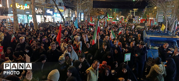 سوگواری مردم بجنورد در هفتین  شب شهادت امام شهیدشان