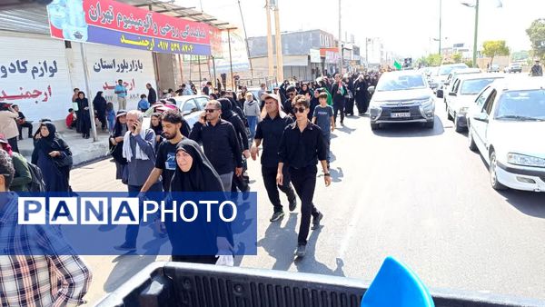 پیاده‌روی جاماندگان اربعین حسینی در یاسوج