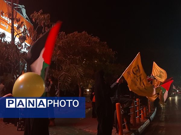جشن وعده صادق ۲ در میدان فلسطین مشهد