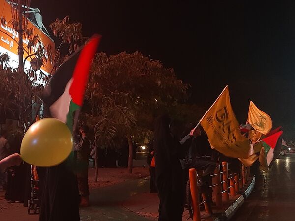 جشن وعده صادق ۲ در میدان فلسطین مشهد