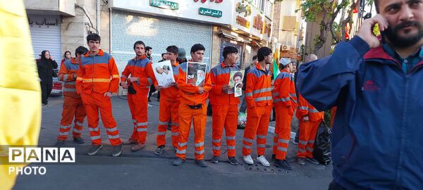 قاب های ماندگار از اربعین رهبر شهید 