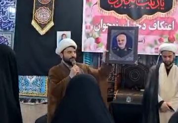 اوج معنویت اعتکاف دانش‌آموزی در گناوه؛ نسل نو میزبان انوار بندگی