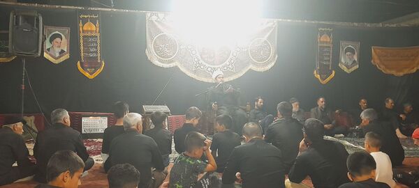 مراسم عزاداری دهه اول محرم در مسجد چهارده معصوم  نیشابور 