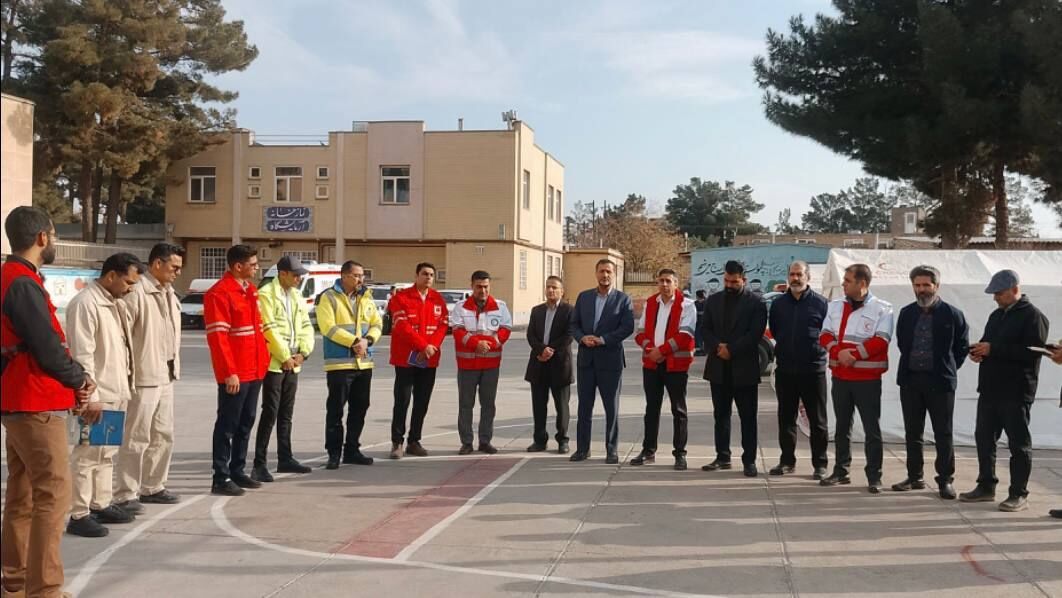  مانور زلزله در شهرستان تربت جام