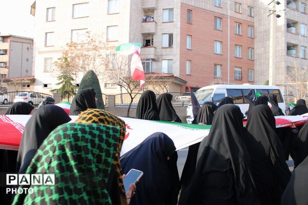 اجتماع خونخواهان و منتقمین شهادت حضرت آیت الله الامام شهید سید علی خامنه ای در پردیس