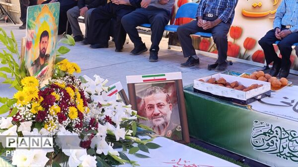  «در پناه دو ماه» در گلزار شهدای فارسان