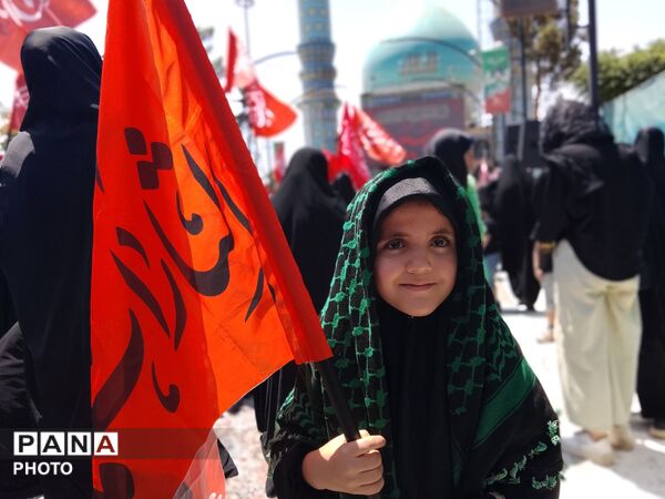 حضور پرشور کودکان و نوجوانان در جاماندگان اربعین در امامزاده محمد(ع) کرج