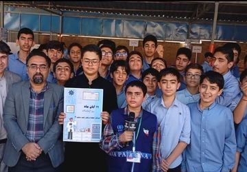 بزرگداشت روز آزمایشگاه در دبیرستان استعدادهای درخشان شهید دستغیب ناحیه سه شیراز