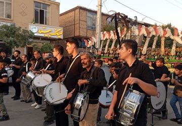 سوگواری مردم شهرستان بن در ماه محرم