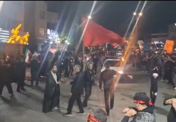 تجلی وفاداری؛ شکوهِ حضور در مسیرِ خونخواهیِ رهبر شهید