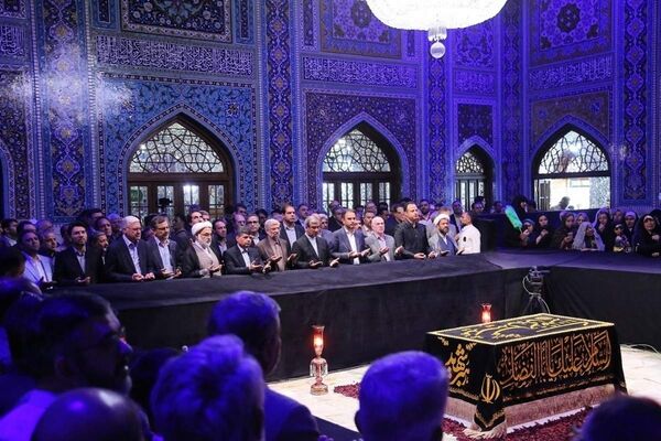تجدید میثاق وزیر دادگستری و استاندار خراسان رضوی با آرمان‌های رهبر شهید انقلاب اسلامی 