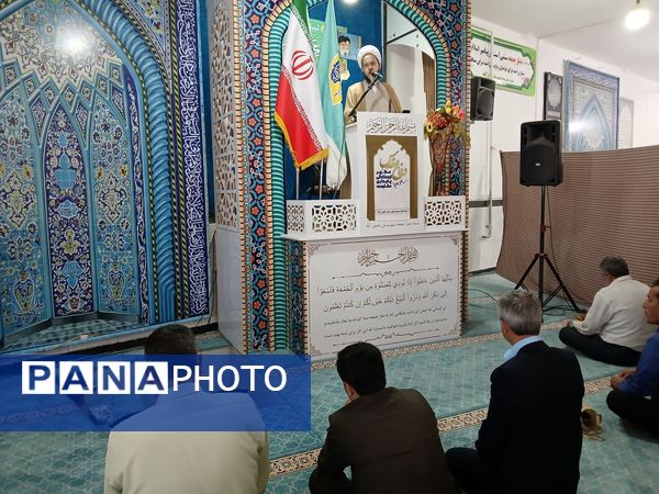 نماز عبادی سیاسی جمعه در شهرستان خلیل‌آباد