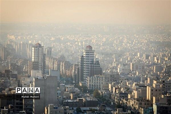 هوای تهران آلوده شد