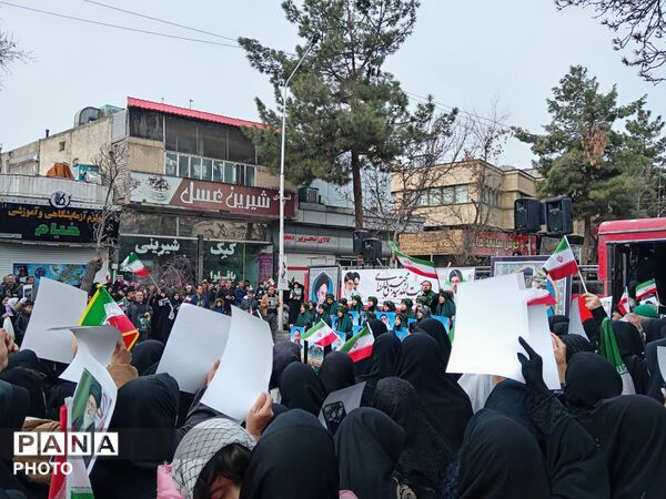 حضور پرشور مردم انقلابی شهرستان نیشابور در نماز جمعه روز جهانی قدس 