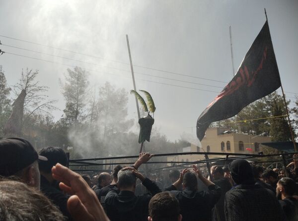  آیین خیمه سوزان روز عاشورا در بیرجند 