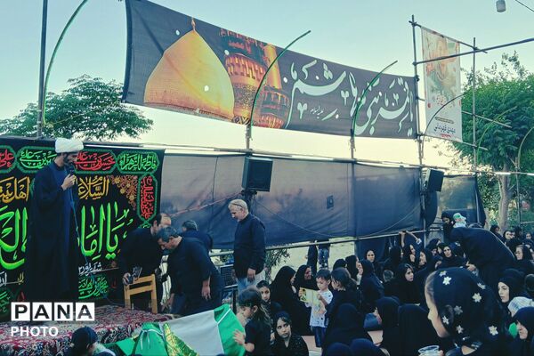 محله الارد میزبان شیرخواران حسینی