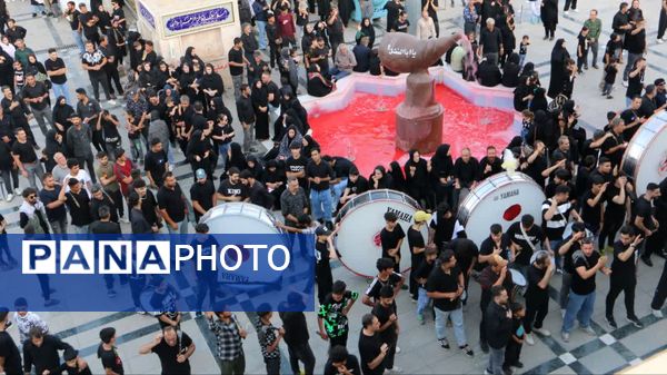 حضور پرشور مردم ولایتمدار صفادشت در عزاداری تاسوعای حسینی