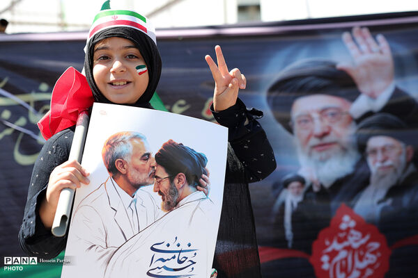 چهلمین روز شهادت رهبر شهید انقلاب اسلامی - تهران