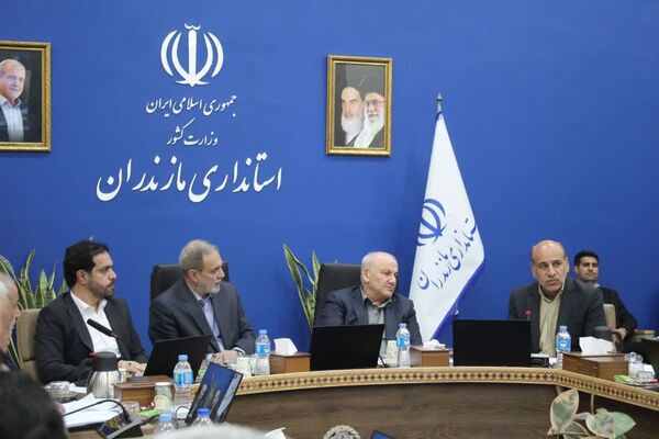 جلسه بررسی وضعیت سواحل مازندران با حضور معاون وزیر کشور