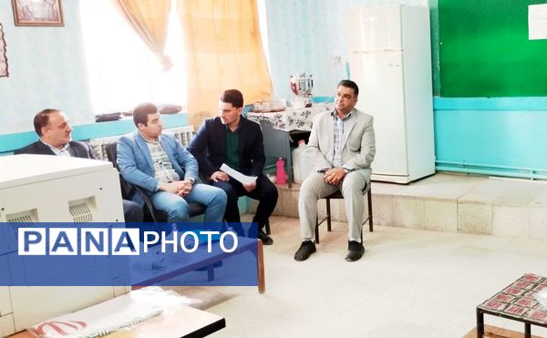 بازدید مدیر آموزش و پرورش شهرستان کلات از مدارس روستاهای مرزی 