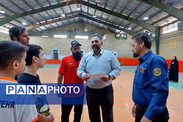 برگزاری مسابقات ورزشی در ورزشگاه شهدای قلعه نو کهریزک