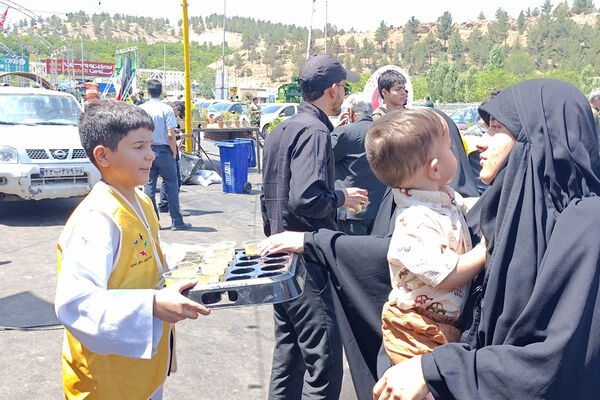 آموزش و پرورش خراسان شمالی در کنار زائران؛ از مشاوره تا خدمات سلامت در موکب باباامان

