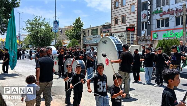 سوگواری تاسوعا حسینی در نظرآباد