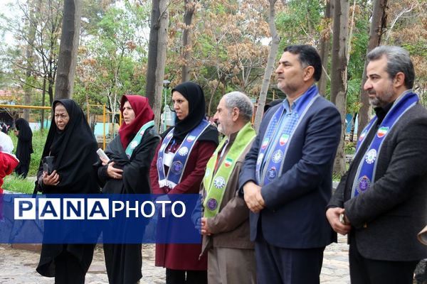 اردوی تشکیلاتی دختران سرزمین آفتاب ناحیه ۷ مشهد مقدس