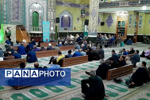 مراسم چهلم شهادت سید مقاومت و سردار نیلفروشان در شهرستان ورامین