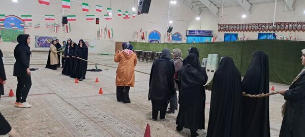 نشاط و رقابت در مصلی محمدشهر با مسابقات ورزشی 