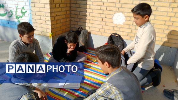 صبحانه سلامت در دبیرستان نمونه دولتی شهید حاج قاسم سلیمانی