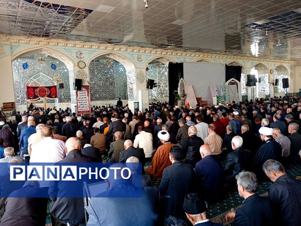 اولین نماز جمعه سال ۱۴۰۴ شهرستان کاشمر