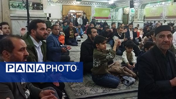 گذری بر مراسم میلاد حضرت مهدی (عج) در مهدیه نیشابور 
