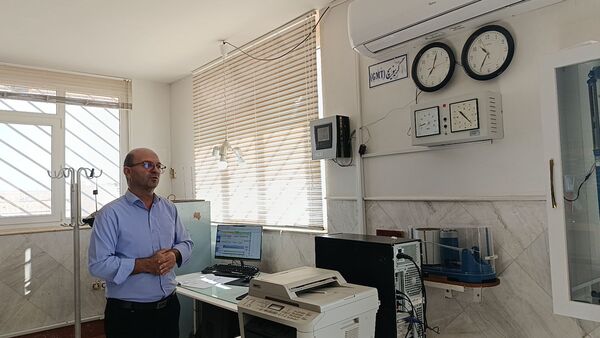 بازدید دانش آموزان دبیرستان فرزانگان از اداره هواشناسی خواف