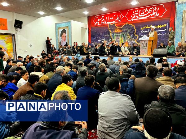 مراسم پنجمین سالگرد شهادت سردار سلیمانی در ناحیه سپاه سملقان