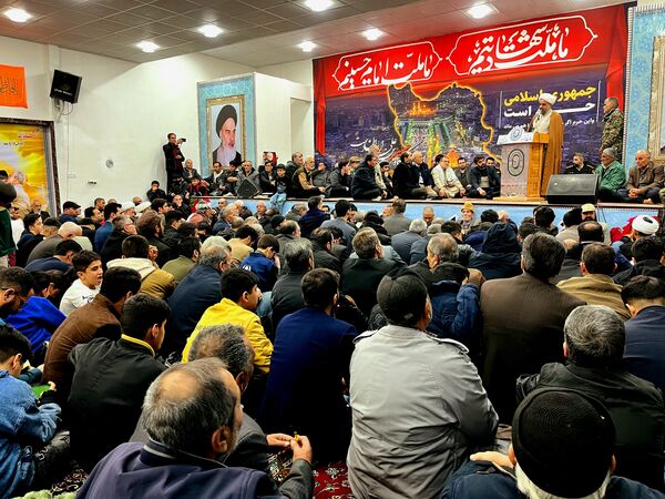 مراسم پنجمین سالگرد شهادت سردار سلیمانی در ناحیه سپاه سملقان
