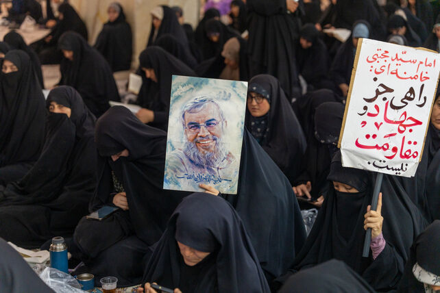 مراسم بزرگداشت دومین سالگرد شهید «سید حسن نصرالله» در قم