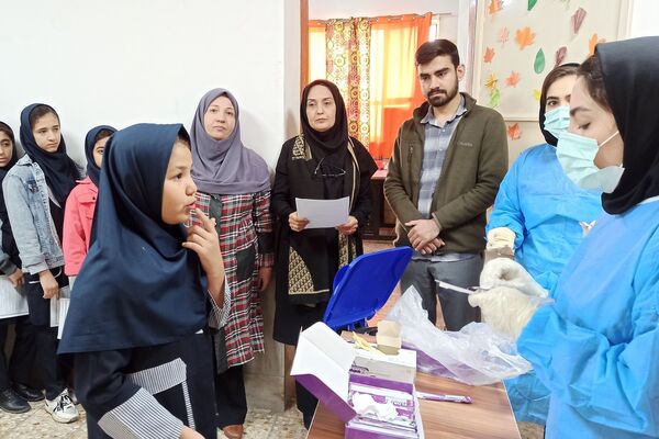 افتتاحیه طرح وارنیش تراپی در بهارستان‌دو