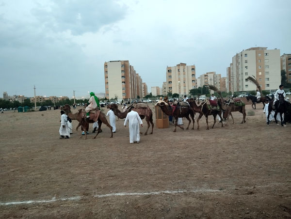 نمایش بازسازی واقعه غدیر در شهر پردیسان
