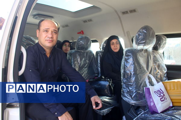 اعزام دانش‌آموزان پیشتاز استان بوشهر به مشهد مقدس