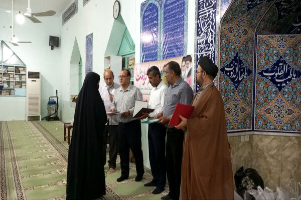 تجلیل از دختران هیات علی اکبر و پایگاه شهدا شبانکاره