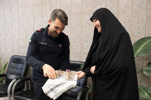 تقدیر و تشکر از نیروهای فداکار آتش نشان