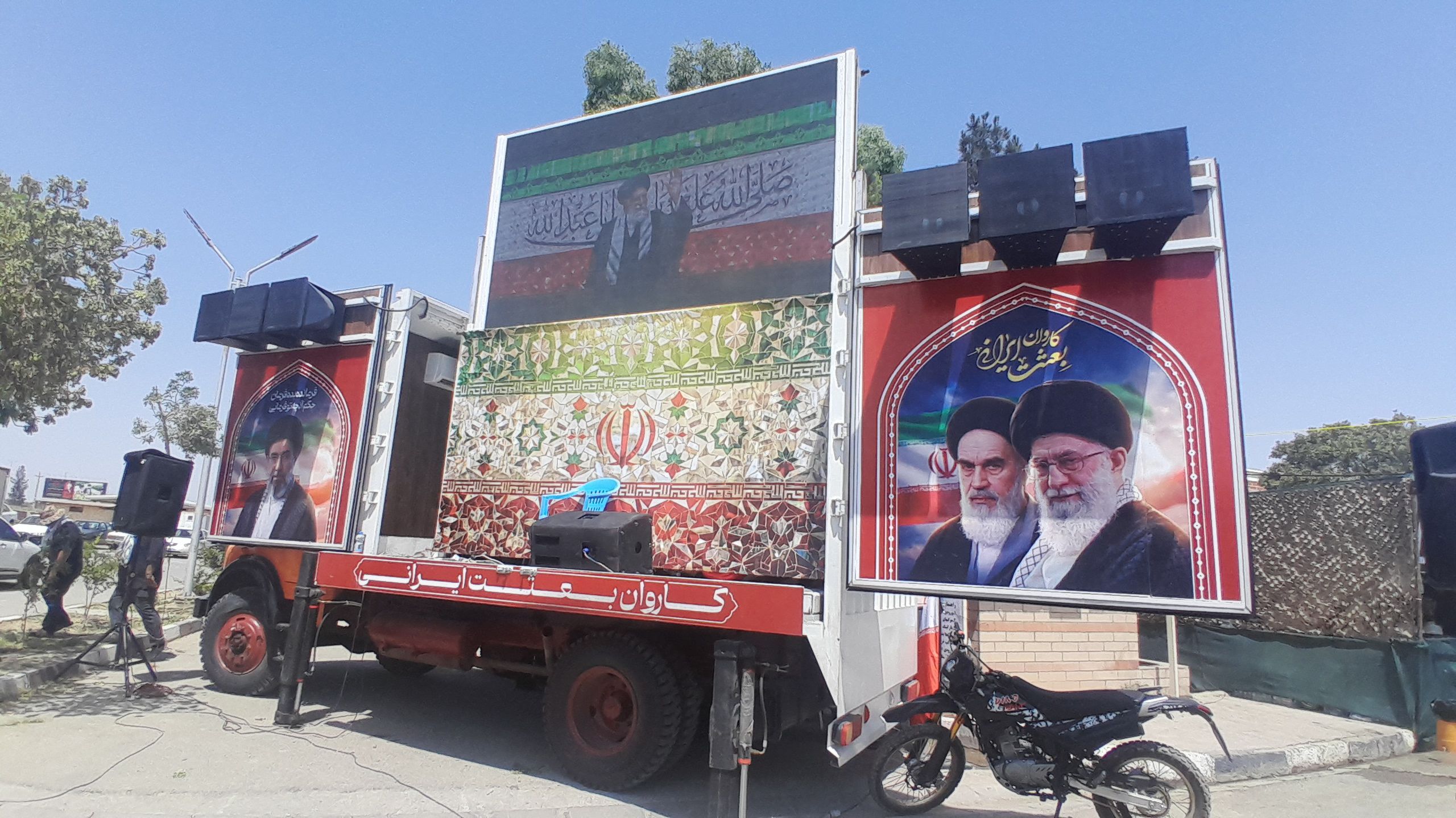  آماده سازی شهرک سینمایی انقلاب و دفاع مقدس  برای خدمت رسانی به زائران در بدرقه آقای شهید ایران