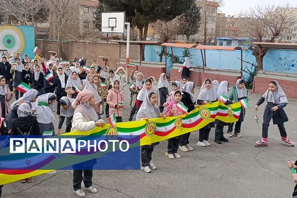 طنین زنگ انقلاب در مدارس شهرستان شهریار 