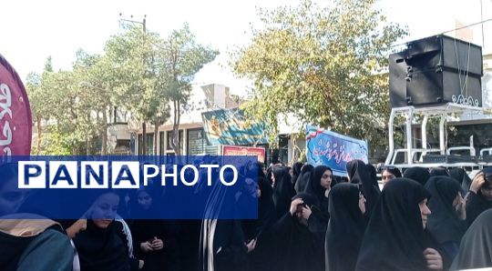  راهپیمایی سیزده آبان در شهرستان خلیل آباد