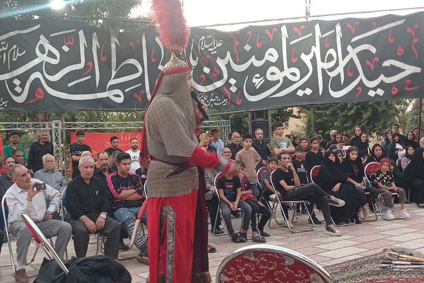 تعزیه‌خوانی دهه دوم محرم در بهارستان‌۲