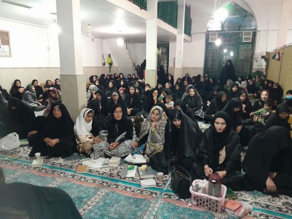 مراسم احیا و شب قدر در مسجد صاحب‌الزمان (عج) کوهنانی