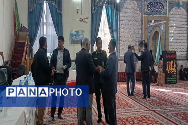 میز خدمت در مسجد جامع شهر بار نیشابور