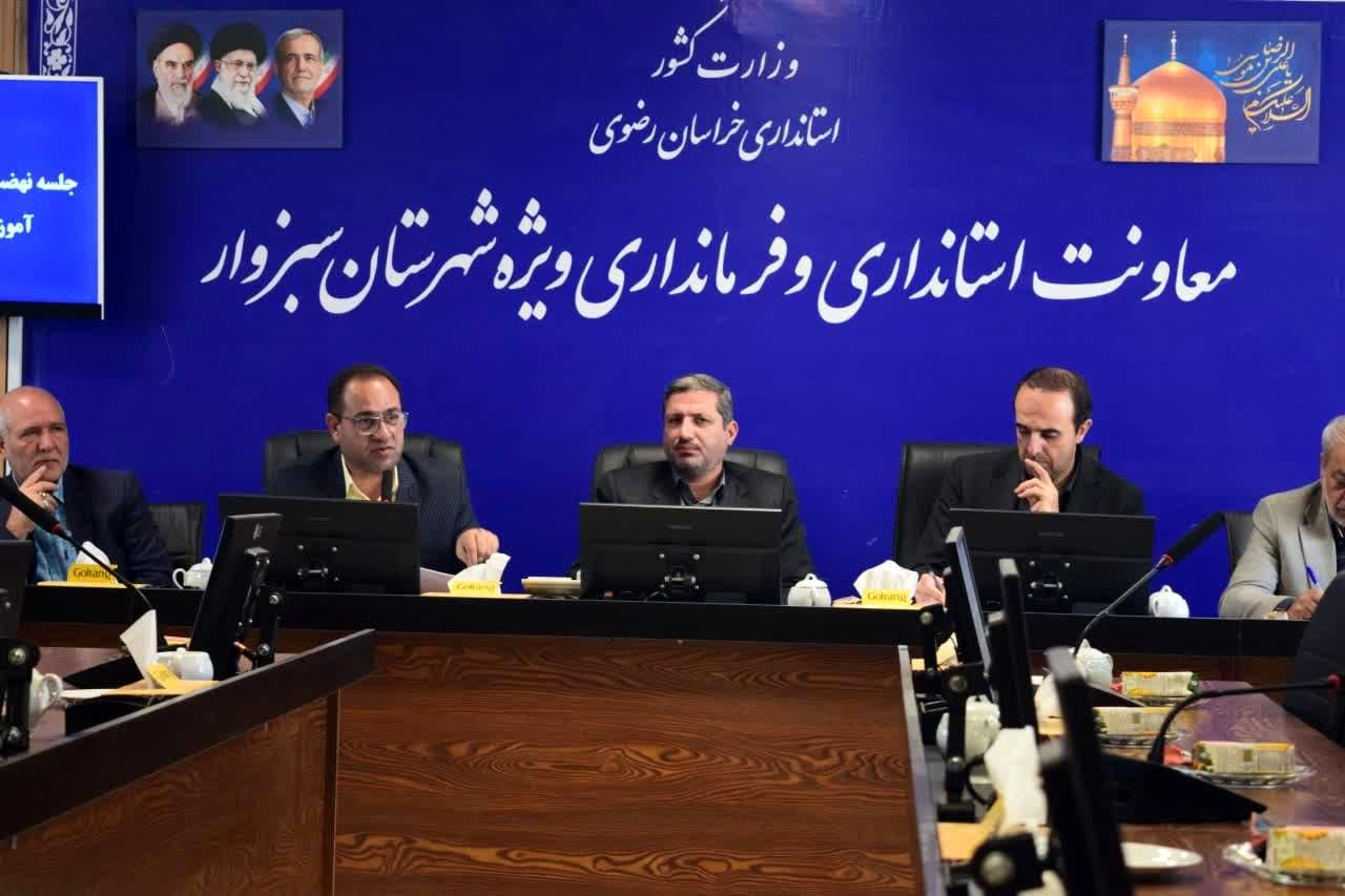 سرانه پایین فضای آموزشی در سبزوار نیازمند توجه فوری است