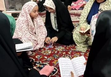 برگزاری آیین معنوی اعتکاف در مسجد رضوان زابل 